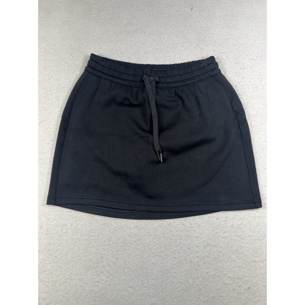 SPANX Air Essentials 14" Skort Womens M Black Athleisure Stretch Workout NWT